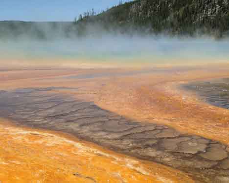 “The Golden Toxic Lake” landscape/nature ©2013 Maria Sky, All Rights Reserved<br><p>The landscape at Yellowstone National Park were amazingly beautiful - but highly toxic.