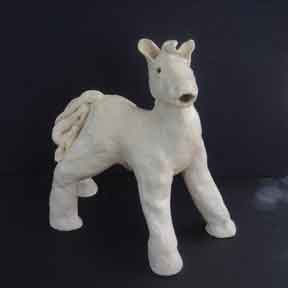 Small ceramic horse