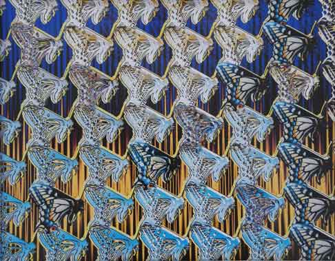  &ldquo;Multiple Butterflies&rdquo; altered photo &copy;2017 Maria Sky, All Rights Reserved - Repetition of buttleflies</p>