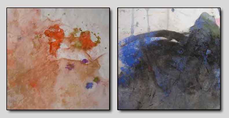 &ldquo;Sink Prints&rdquo;17 x 11 inches, Tempera paint and pastels &copy;2004 All Rights Reserved <p>Tempera paint and pastel drawings  • Sink Prints <em>The Dog</em> • <em>Black Cat</em> • <p/>