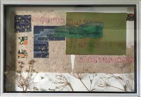 <em>&ldquo;Fennel&ldquo;</em>  • 11 x 14 in. mixed media  &copy;2018 Maria Sky, All Rights Reserved <p>Burlingame, California, USA</p>