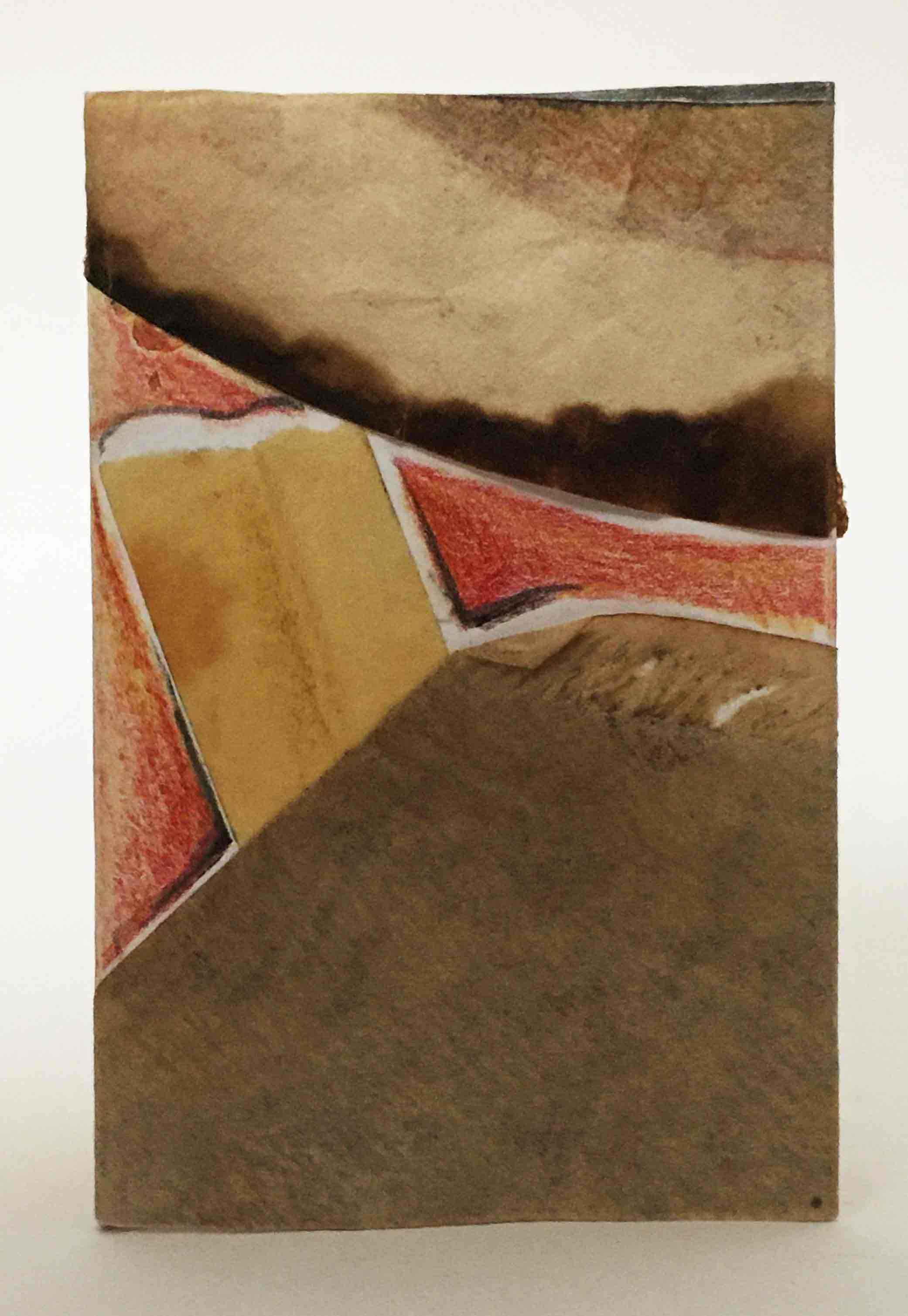 <em>&ldquo;Fennel&ldquo;</em>  • 2 x 3 in. mixed media  &copy;2020 Maria Sky, All Rights Reserved <p>Mini Books decorated with used coffee filters and drawings.</p>