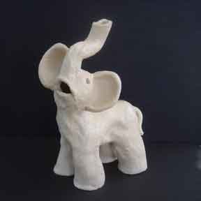Small ceramic elephant