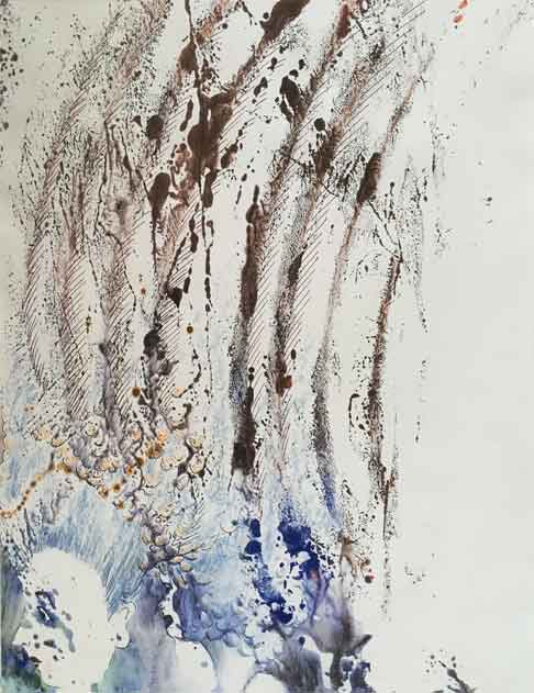  &ldquo;Surprise&rdquo; 17 x 11 inches, Tempera paint and pastels &copy;2020 All Rights Reserved <p>Tempera paint and pastel drawing of person caught by surprise<p/>